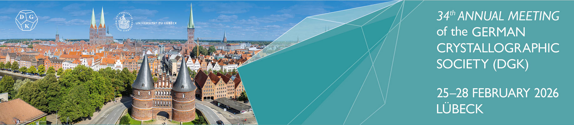 XtalConcepts will exhibit at the 34th Annual Meeting of the German Crystallographic Society, from 25-28 February 2026 in Lübeck